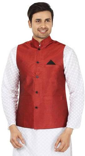 Royal Kurta Fancy Nehru Jacket, Size : Small, Medium, Large