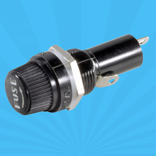 Fuse Socket, Specialities Rust Proof, Color Black Simandhar