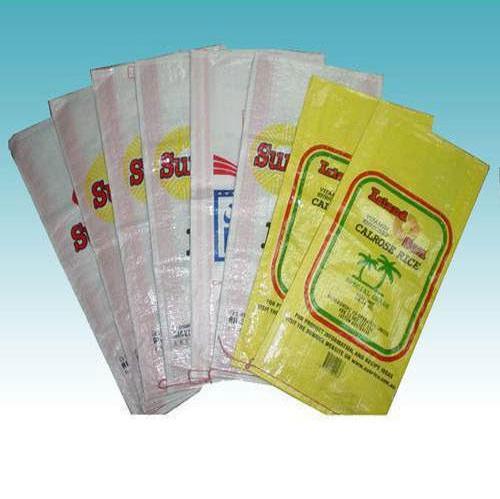 PP Woven Laminated Sacks, for Food Packaging, Pattern : Printed