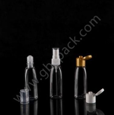 15ml Conical Natural Roll On PET Bottle