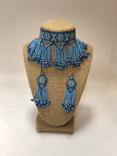 Fabzone Beaded Necklace Set, Packaging Type : Box