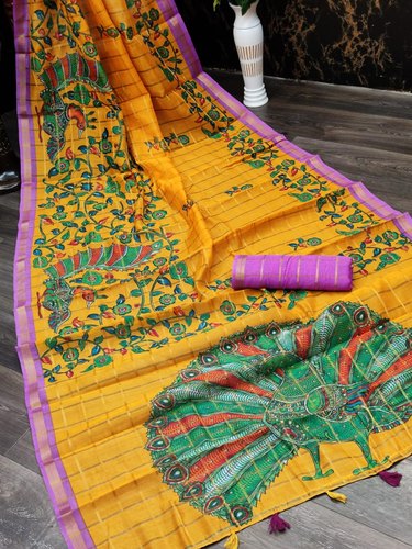 Kalamkari Pattu Sarees