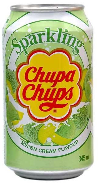 Chupa Chups Melon Cream Flavor Soft Drinks