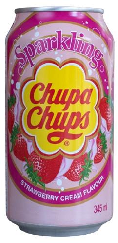 Chupa Chups Strawberry Flavor Soft Drinks