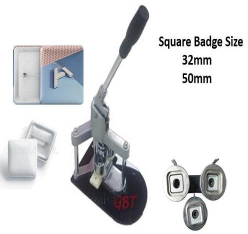 Square Badge Machine 32mm