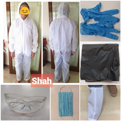  non woven Personal Protective Equipment, Size : large