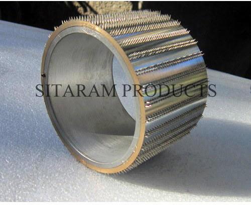 Steel Round Fibrillating Roller, Size : Standard