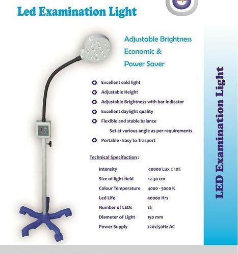 LED Dermatology Examination Light