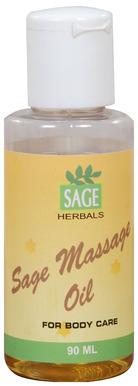 Sage Massage Oil, Packaging Size : 60 ml