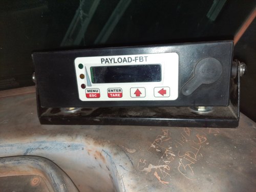On Board Payloader Weighing System