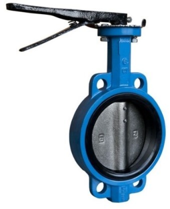 SYSCHEM Cast Iron/ WCB/ SS 304/ SS 316 Wafer Type Butterfly Valve, Size : Up to 42 Inch