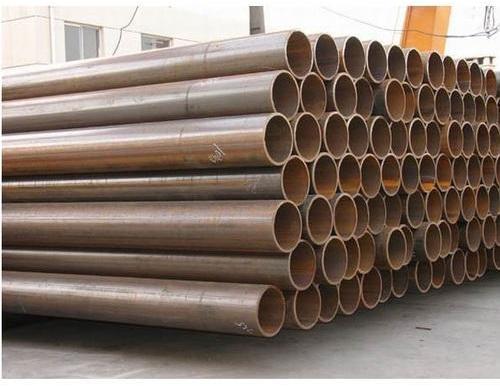 Round Mild Steel MS Seamless Pipes, Length : Customized