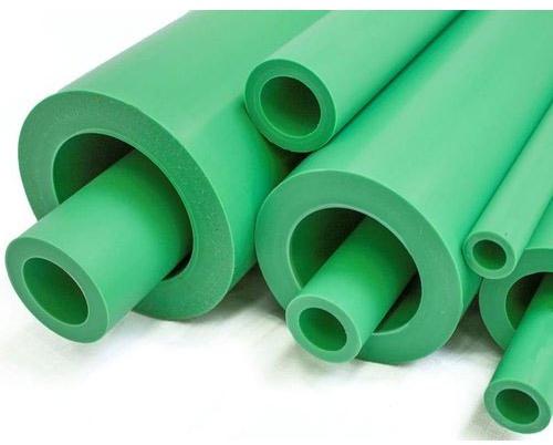 Round PPR Pipes, Color : Green