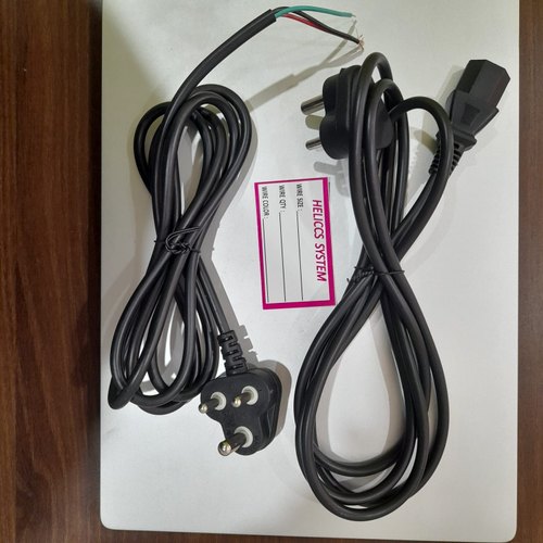 Heliccs PVC 6 Amps Power Cord, Color : Black