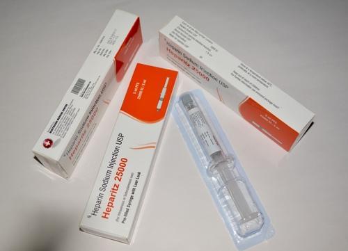 Hepartiz 25000 Heparin Sodium Injection, Packaging Type : Pre-Filled Syringe