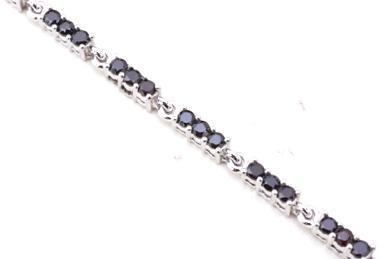 Garnet Silver Bracelets