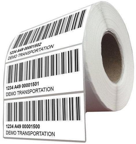 Imaging Care Paper Barcode Stickers, Packaging Type : Roll