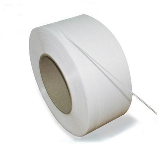 Plastic Strap, for Packaging industry, Color : White