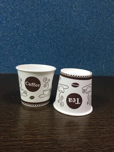 Paper Printed Tea Cup, Color : White