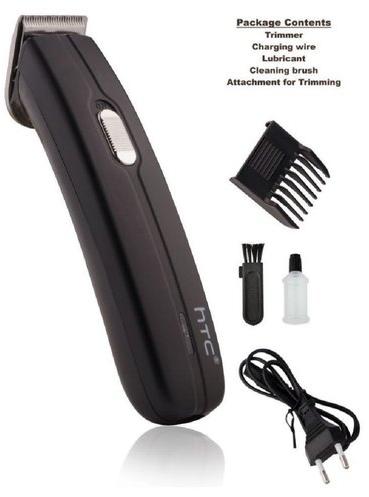 HTC Rechargeable Hair Trimmer, Color : Black