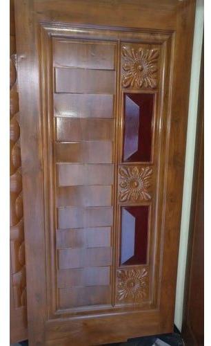 Wooden Polished Teak Wood Door