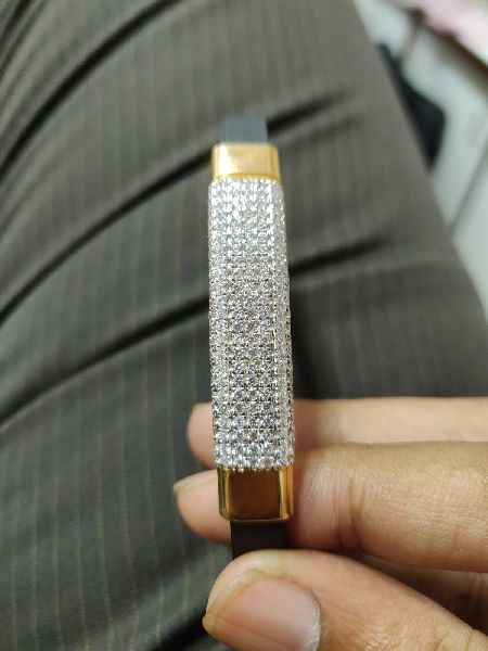 Platinum Rose Gold Bracelet Matte  HiPolish for Men JL PTB 1182