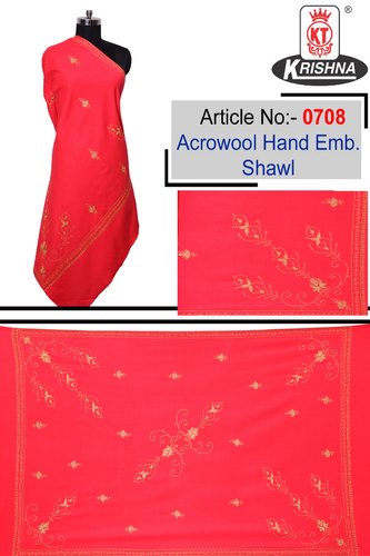 Acro Wool Ladies Kashmiri Shawls, Occasion : Casual Wear