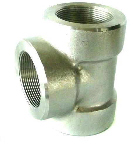 Forged Pipe Tee, Connection Type : Female, Bsp threding