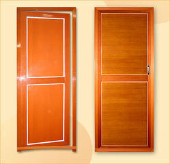 Polished Solid PVC Panel Door, for Home, Hotel, Office, Restaurant, Feature : Attractive Designs