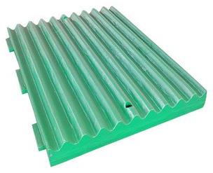 Casting Crusher MS Jaw Plates, Color : Green