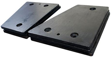 High Manganese Steel Liner Plates, Size : Rectangle