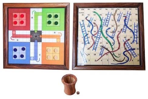 Wooden Ludo Game, Size : Standard
