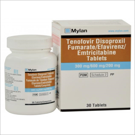 Efavirenz Emtricitabine and Tenofovir Disoproxil Tablet
