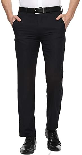 Cotton Mens Formal Trousers, Pattern : Plain, Waist Size : XL, XXL at ...