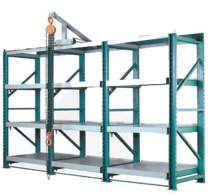 Mould Rack, for Warehouse, Color : Blue, White, Pink