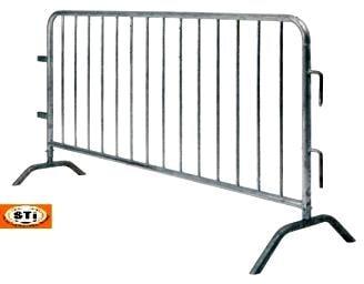 Coated Metal Mozo Barricade Stand, for Platform Decking, Security Mesh