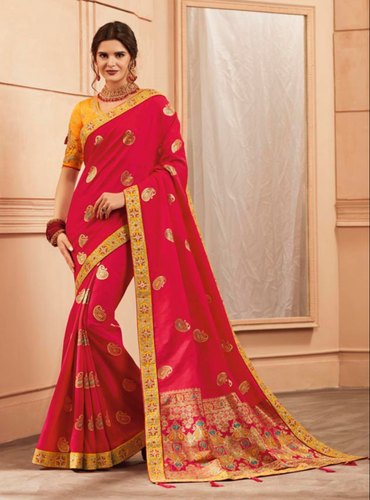 Kessi Ladies Banarasi Silk Saree, Occasion : Festive Wear