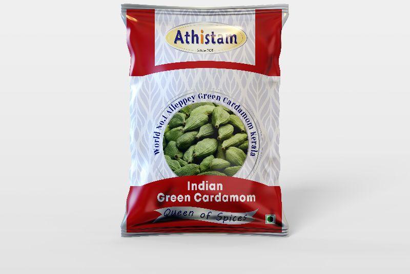 Athistam 7.5mm Green Cardamom, for Food, Packaging Size : 1 kg