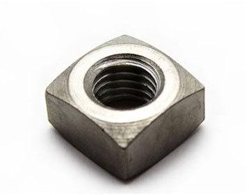 Zinc Finish Square Stainless Steel Nuts, Size : M5