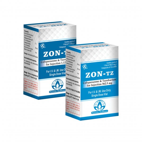 ZON-TZ CEFOPERAZONE AND TAZOBACTAM INJECTION