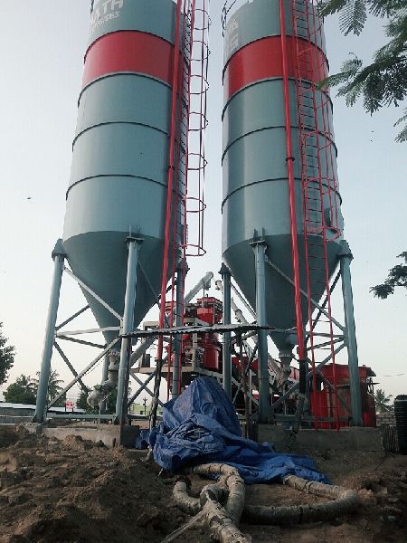 Cement storage silos