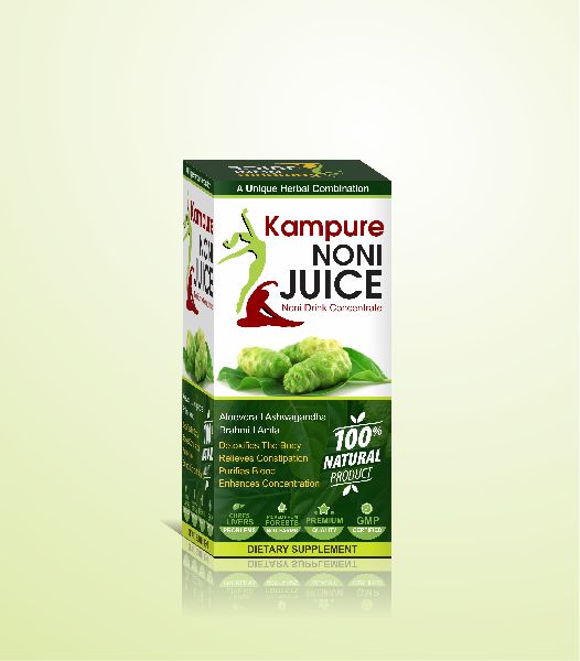 Kampure noni juice, Certification : FSSAI Certified