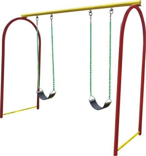 Mild Steel Polished Double Arch Swing, for Garden, Feature : Accurate Dimension, Rust Proof