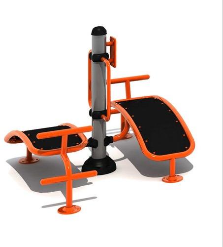 Manual Iron Double Sit Up Board, for Exercise