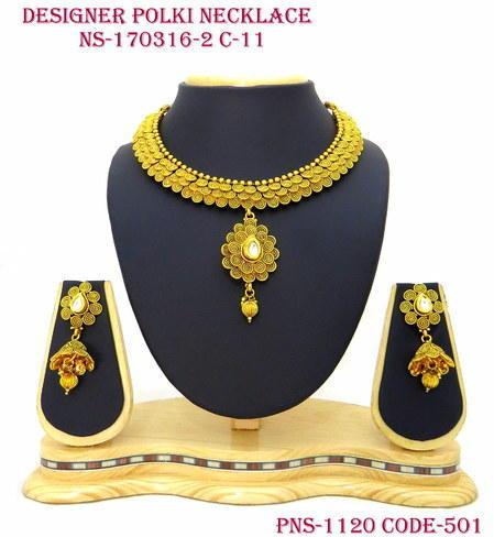 Gold Plated Necklace Set