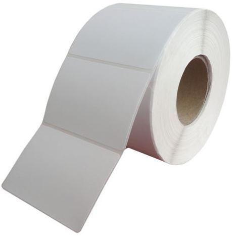 Skh Lables Paper Plain Barcode Label, Packaging Type : Roll
