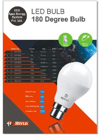 Aluminum 12W LED Bulb, Lighting Color : Cool Daylight