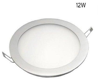 5000-6500 K Round 12W LED Panel Light, for Home, Mall, Hotel, Office, Voltage : 220V