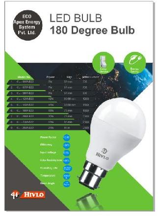 Round Aluminum Led Bulb, For Home, Mall, Hotel, Office, Certification : Iso 9001:2008 Certified
