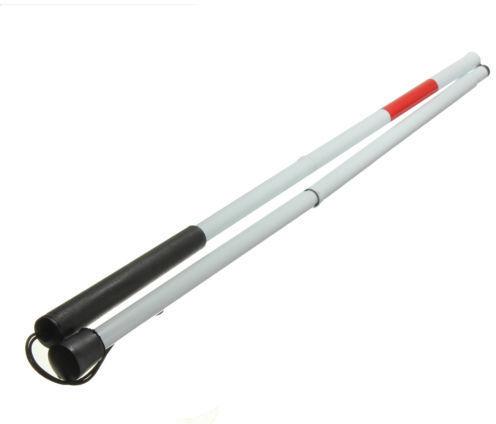 Light weight aluminium Blind Walking Stick, Length : 125 cm